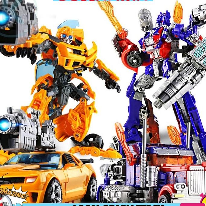 Transformer Optimus Primer Bisa Berubah Jadi Mobil Mainan Transformers Deformation Mainan Transforme