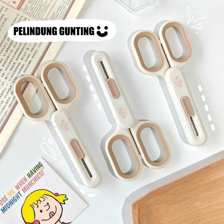 

Oule Gunting Multifungsi Gunting Cutter 2 in 1 Stainless steel Scissors Portable RB2