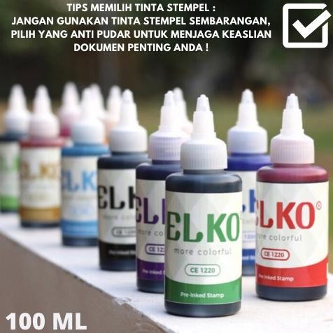 

Tinta Stempel Flash Trodat Otomatis Warna HIJAU isi 100 ML ELKO Waterproof RB3