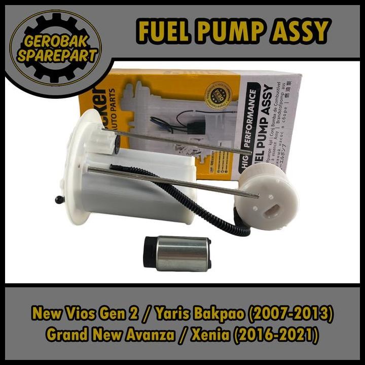 TERBARU FUEL PUMP ASSY SET KOMPLIT - NEW VIOS / YARIS BAKPAO (2007-2013) / GRAND NEW AVANZA XENIA (2