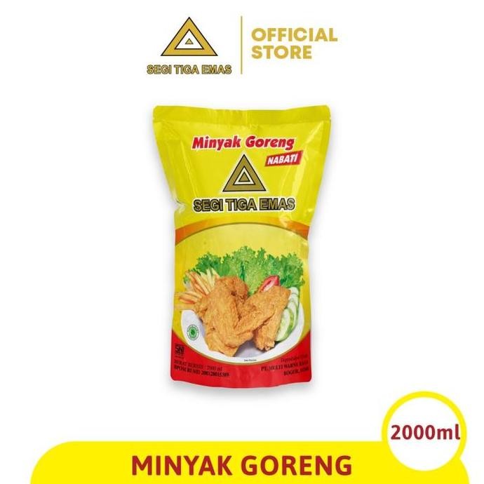 

Minyak Goreng Segi Tiga Emas 1L & 2L Refill Multipack - Harga Hemat Diskon!