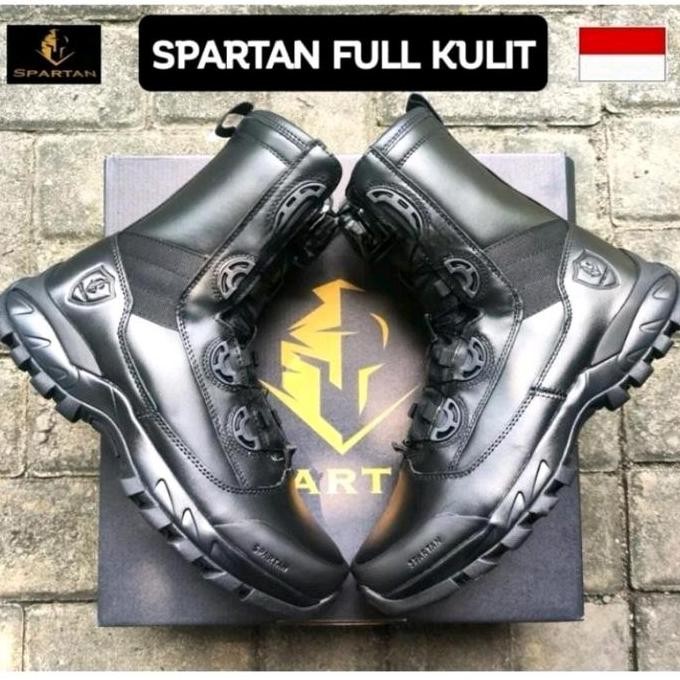 Sepatu PDL Tactical/Spartan Full Kulit Original