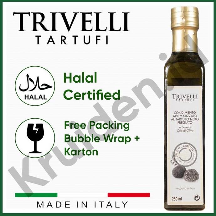 

Trivelli Black Truffle Oil Minyak Truffle Italian Premium Tartufo Nero Diskon!