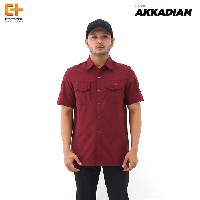 Dmw Kemeja Pendek Cartenz Tactical Akkadian New Colors