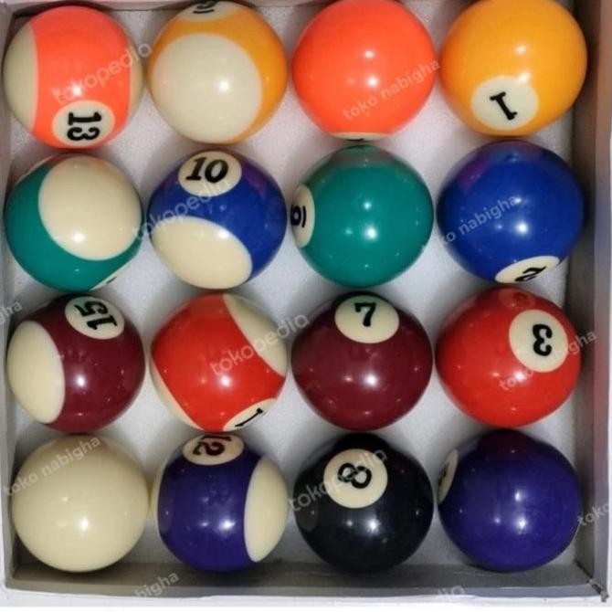 Bola Billiard 2.1/4" Bola Billiard Besar