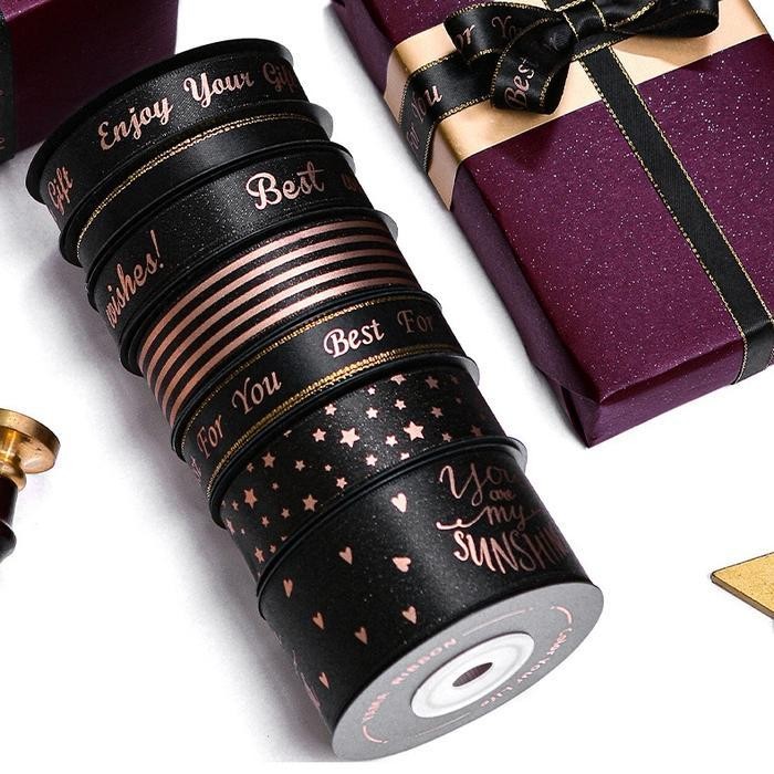 

Bis Pita Satin Hitam | Pita Ulang Tahun | Pita Graduation | Pita Valentine