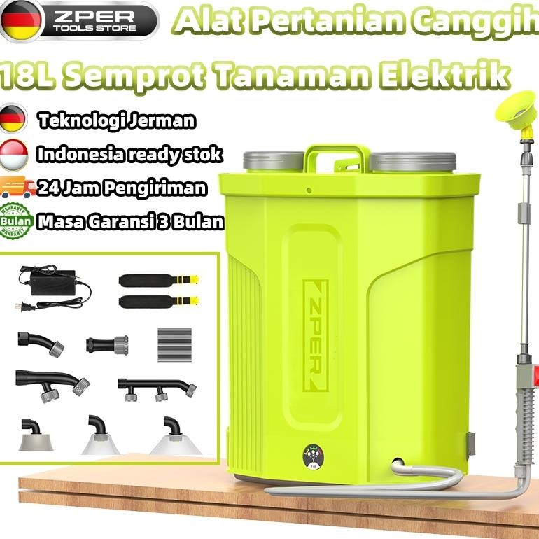 READY STOCK ZPER Mesin Semprotan Tanaman Elektrik Tangki Semprot Pertanian Elektrik Sprayer Elektrik