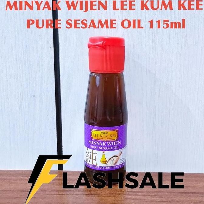 

Lee Kum Kee Pure Sesame Oil 115Ml - Minyak Wijen Murni Asli Halal Diskon!