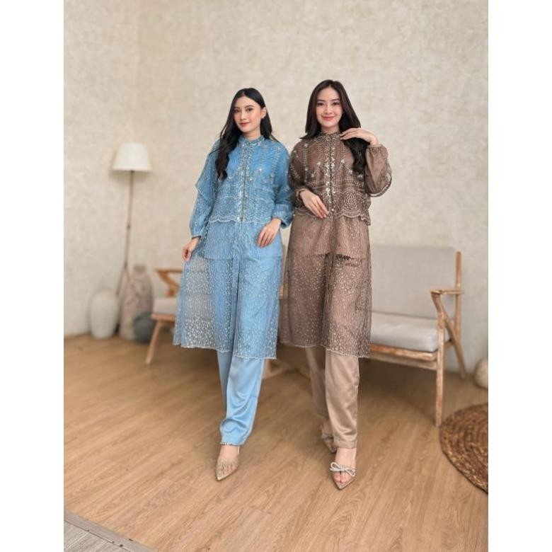 Ayana Set Celana//Baju Pesta//Baju Wisuda//Kebaya//Kebaya Modern//Kebaya Celana//Set Kebaya Celana//