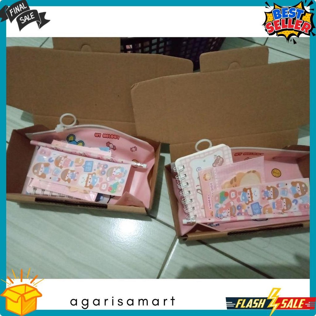 

[New] Hampers Alat Tulis Edisi Pink/Kado Ulang Tahun/Aksesoris/Birthday Gift By Meina.Idco Diskon