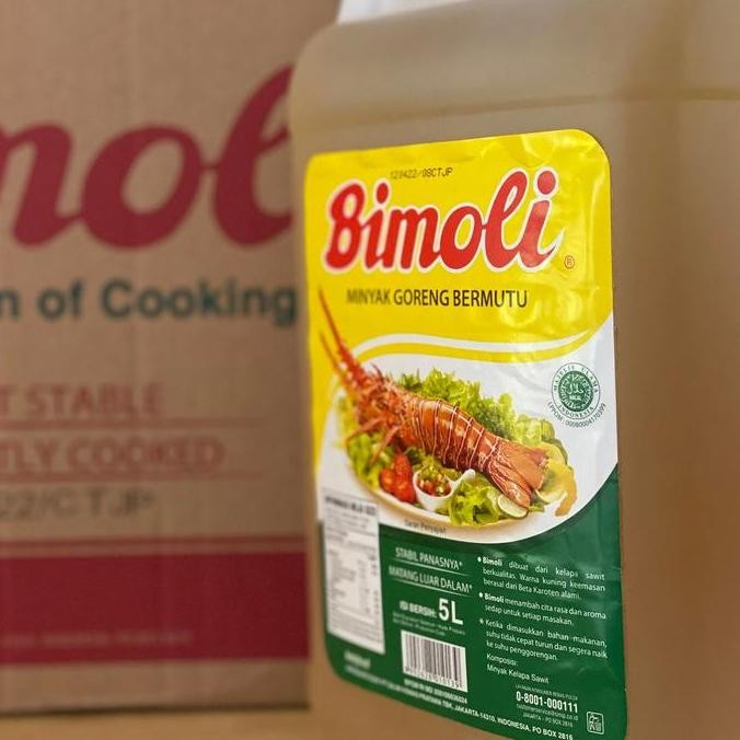 

Minyak Goreng Bimoli 5 Liter - Minyak Masak Premium Ekonomis Diskon!