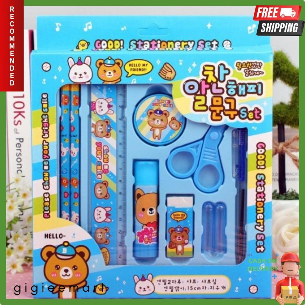 

Jc Alat Tulis Paket 2019 Paket Alat Tulis Set 8In1 Stationery Diskon Setengah Harga