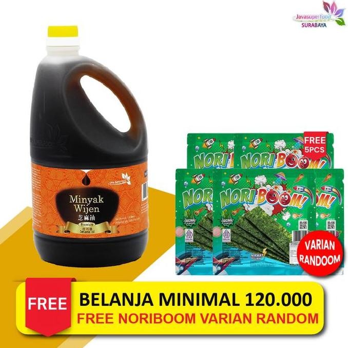 

Minyak Wijen Java Super Food 1.8L - Sesame Oil Jepang Rasa Otentik Diskon!
