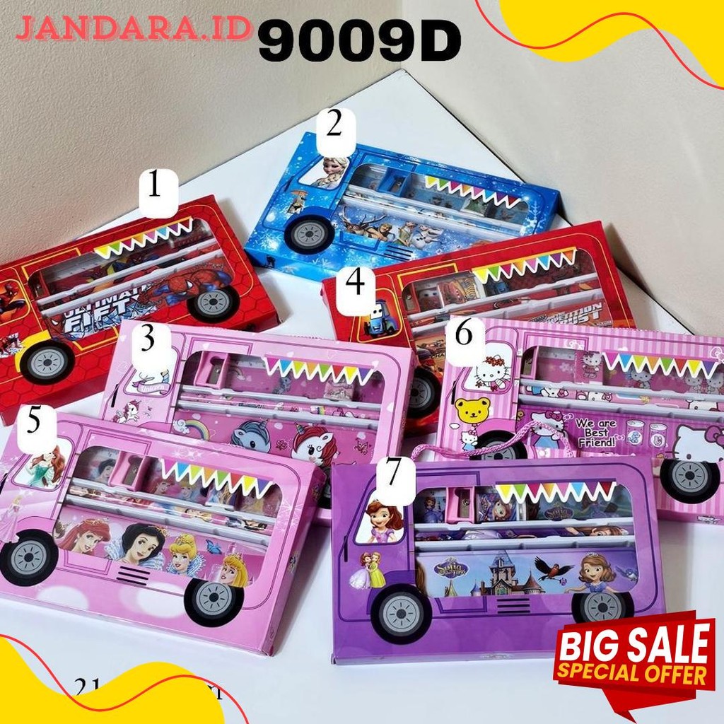 

Sos Set Alat Tulis Fancy 9009/3352 Dus/Stationery Set / Fancy Set Flash Sale! Diskon Hingga 70%