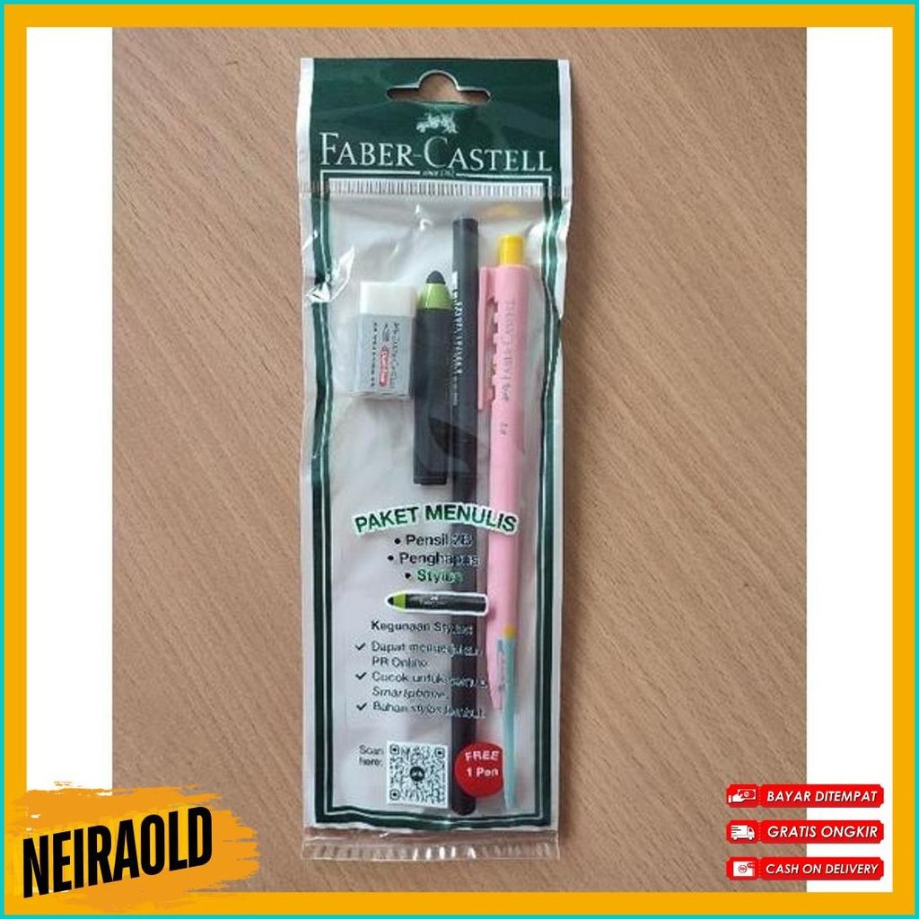 

Alat Tulis Set Faber Castell 119061 Paket Menulis Diskon Setengah Harga