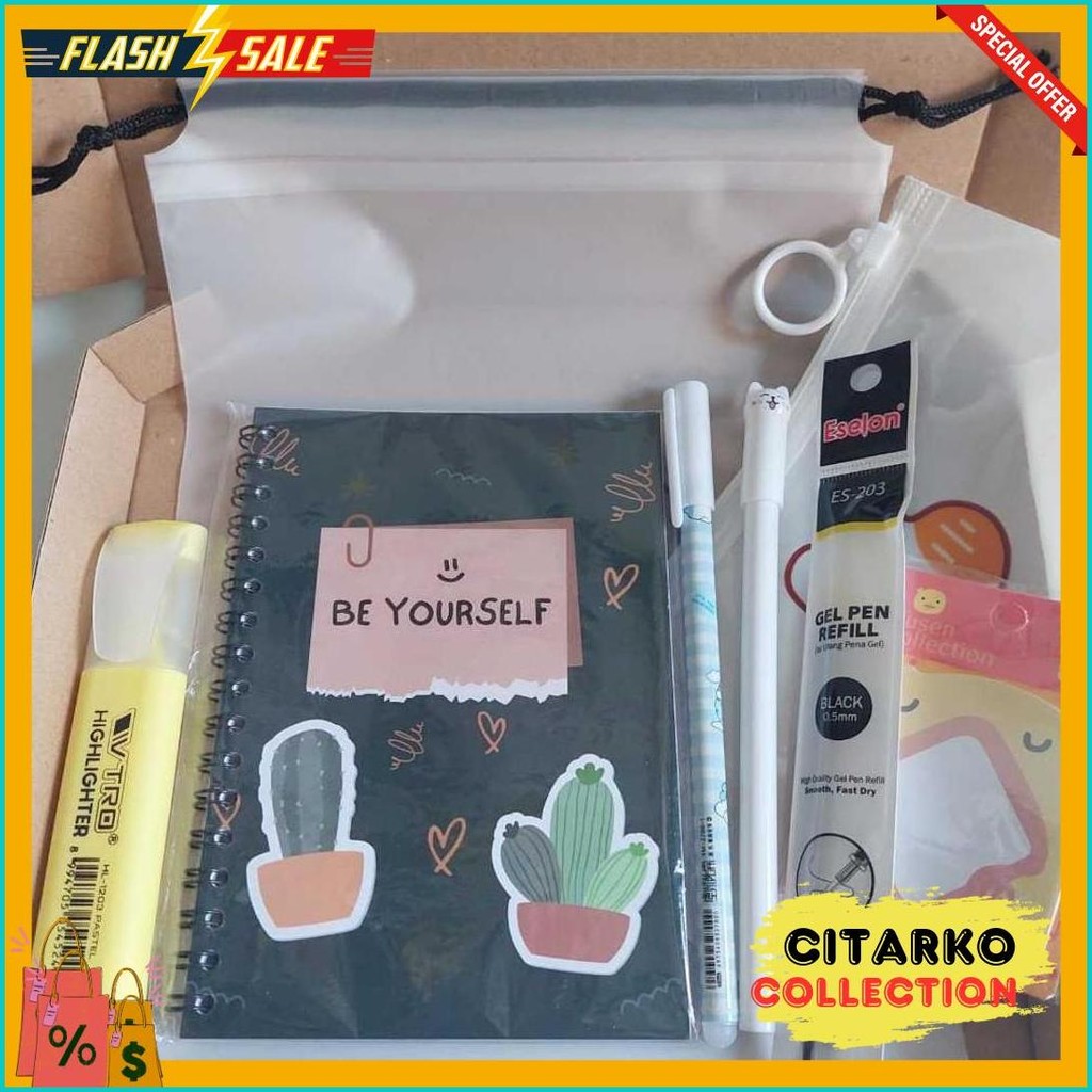 

(8 Pcs/Pack) Paket Alat Tulis 8In1 / Set Alat Tulis / Kado Siswa/Kado Teman /Hampers Kado Wisuda Terlaris! Produk Ini Banyak Dicari