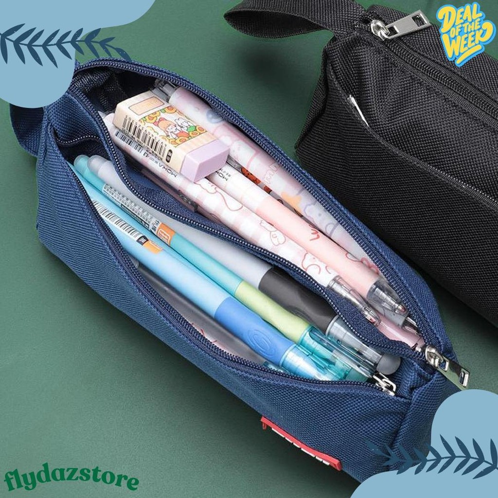 

Online Shopping Mall - S6454 Kotak Pensil Zipper Portabel / Tempat Alat Tulis Kapasitas Besar Flash Sale! Diskon Hingga 70%