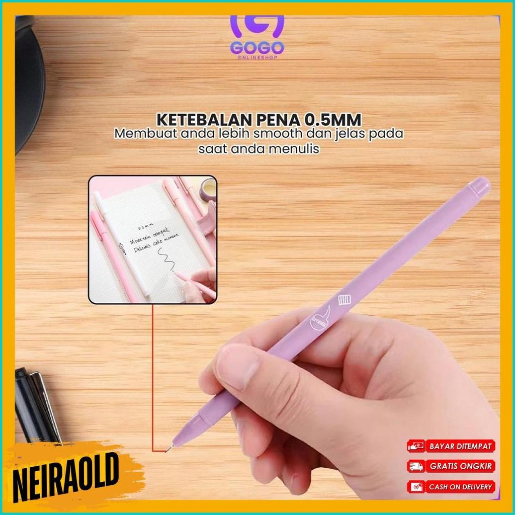 

Gogo-A48 Pulpen Gel 6In1 Motif Polos Warna Pastel Gaya Korea / Alat Tulis Pena Cair 0.5Mm / Pena Rainbow Perlengkapan Sekolah Import Diskon Setengah Harga