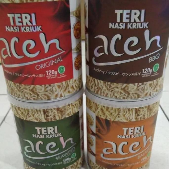 

Teri Nasi Kriuk Anchovy Teri Aceh