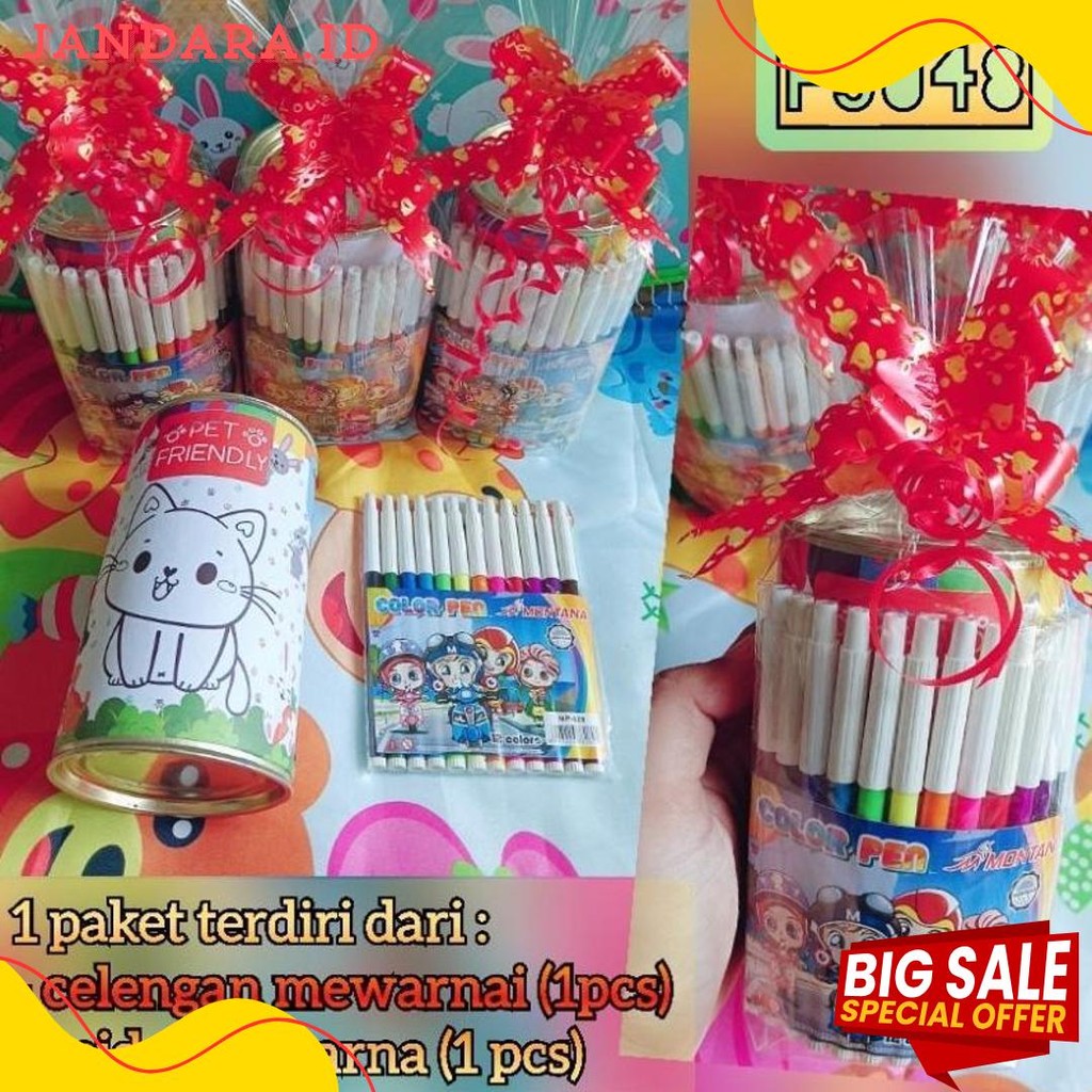 

Paket Hemat Fs048 (Isi 1 Paket) Bingkisan Ulang Tahun / Hadiah Lomba / Alat Tulis / Paket Alat Tulis Terlaris! Produk Ini Banyak Dicari