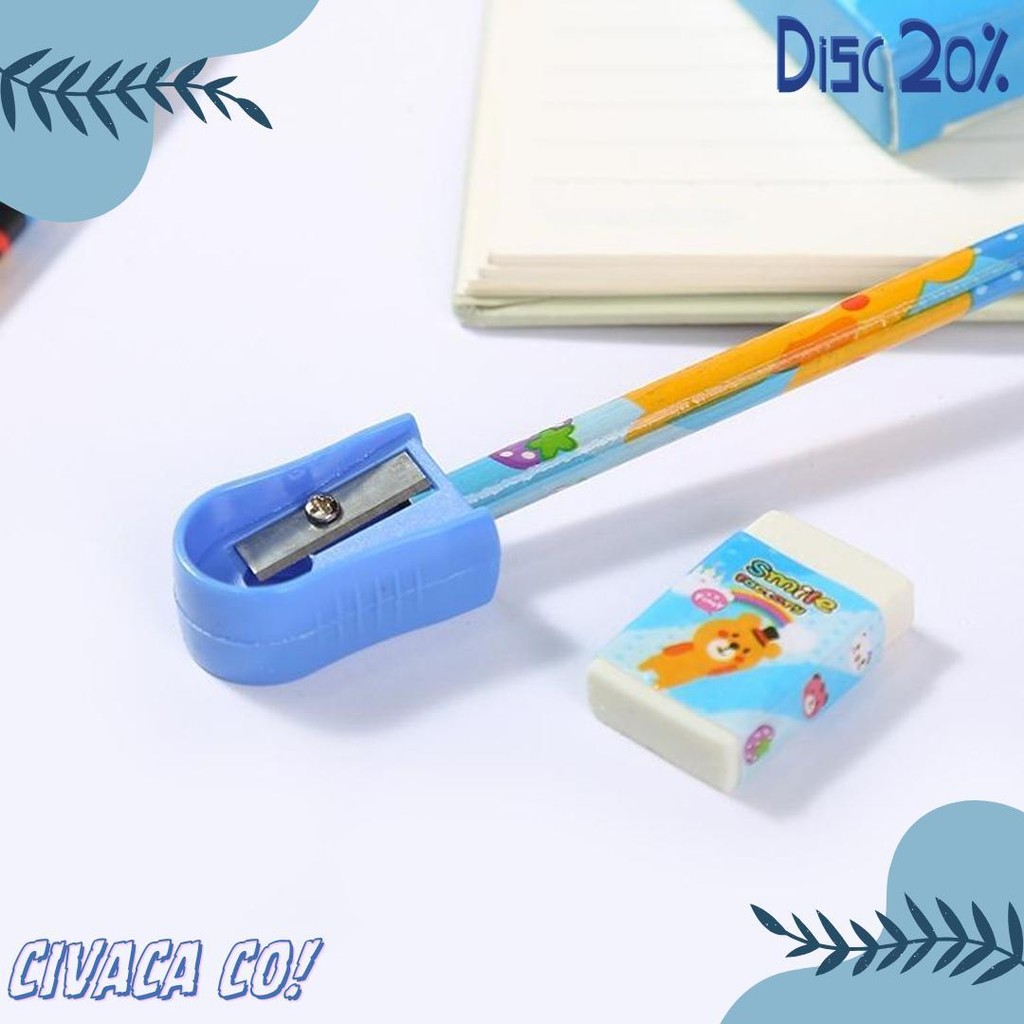 

Dp Alat Tulis Set 6In1 Stationery Set Karakter Lucu Set Perlengkapan Alat Tulis Cute Sekolah Anak-Anak Tk Diskon