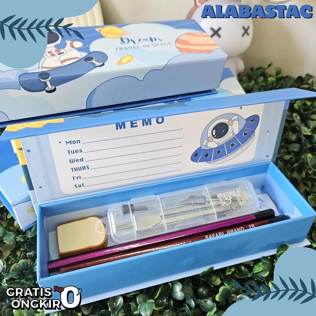 

(Mgnt Kecil) Kotak Pensil Pencil Case Magnet Karton Tebal Tanpa Sekat Muat Banyak Lucu Gambar Karakter Beruang Sanrio Kuromi Melody Diskon Setengah Harga