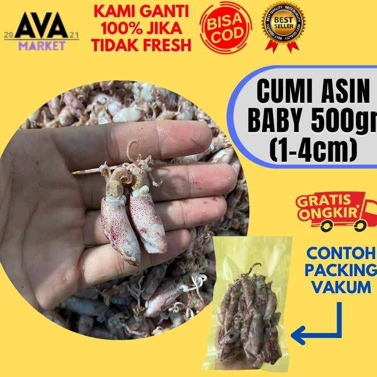 

Baby Cumi Asin Baby Fresh 500 Gram