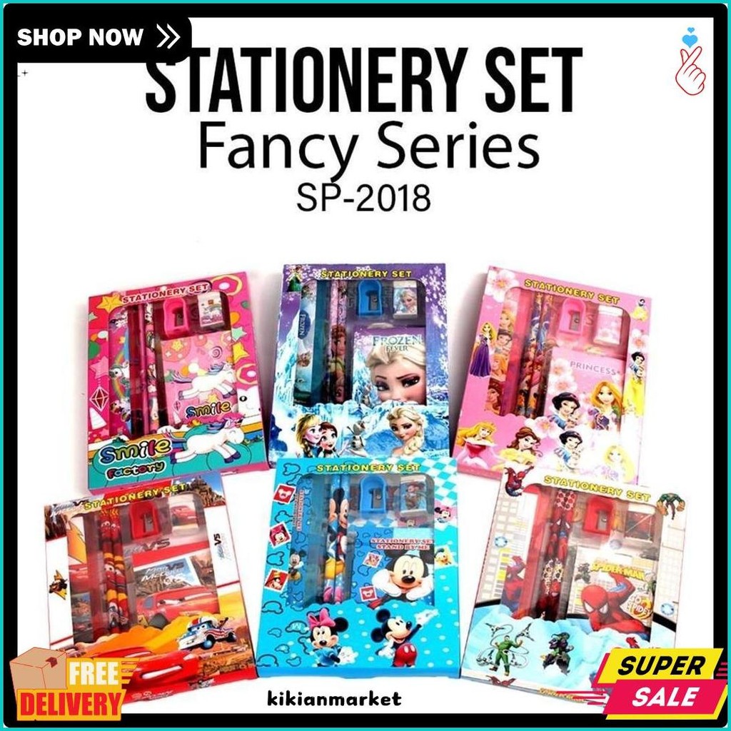 

[Es.Jkt] Paket Alat Tulis 9In1 Pensil + Gunting 2018/ Paket Alat Tulis Set Terlaris! Produk Ini Banyak Dicari