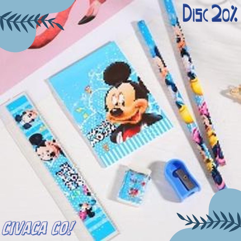 

Zbh Alat Tulis Set 6In1 Stationery Set Lucu Karakter Set Perlengkapan Alat Tulis Sekolah Anak-Anak Tk Murah Import Flash Sale! Diskon Hingga 70%