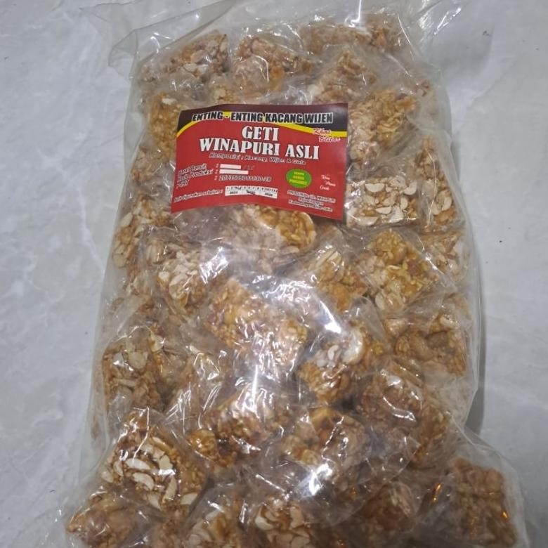 

Geti Wina Puri Asli enting kacang wijen 1 kg