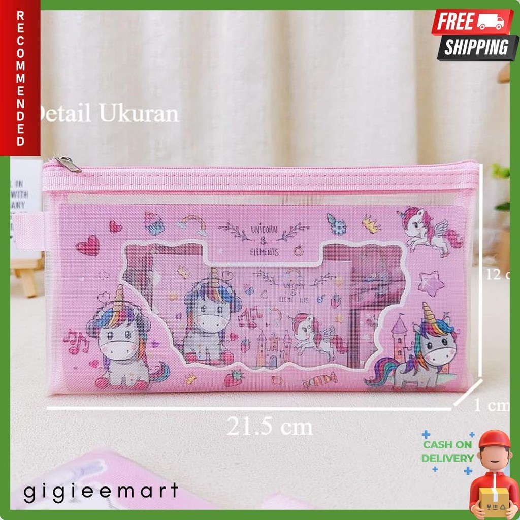 

[Karakterku] Kotak Pensil Set Alat Tulis Anak Sekolah Siswa Paket Lengkap Stationery Motif Lucu Stationery Dino Frozen Mcqueen Untuk Hadiah Souvenir Dompet Murah Terviral 2025 Tempat-Pensil-Isi Diskon Setengah Harga