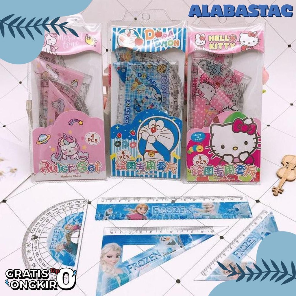 

Penggaris Set Lengkap Ruler Set Import Penggaris Busur Sekolah Terlaris! Produk Ini Banyak Dicari