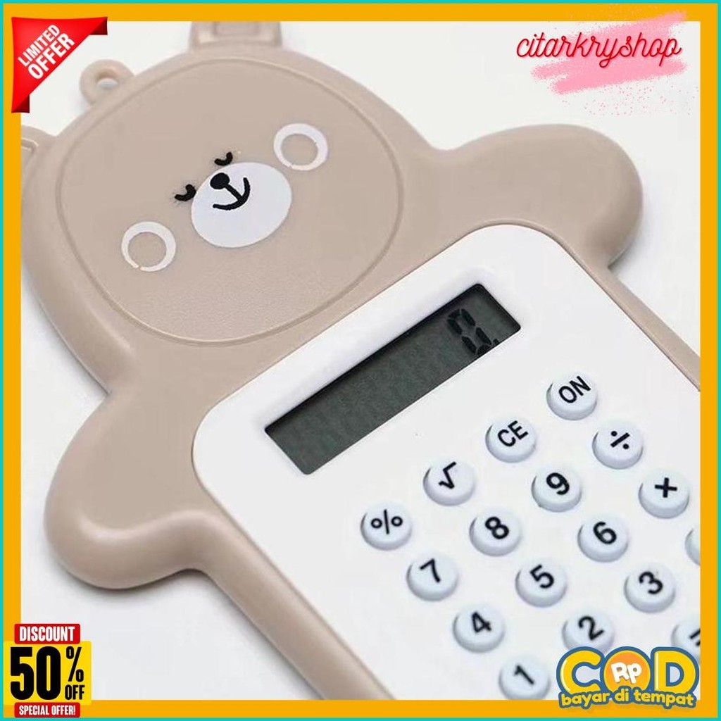 

Hc Calculator Mini Portable Motif Bear Kalkulator Portable Mini Beruang Kalkulator Unik Kalkulator 8 Digit Mini Portable Kalkulator Beruang Tombol Karet Kalkulator Sekolah /Stationary Warna Warni Flash Sale! Diskon Hingga 70%
