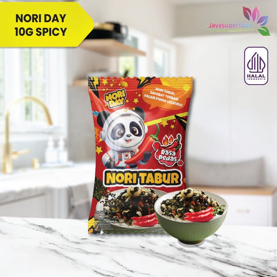 

Update (BUY 1 GET 1) NoriDay Nori Tabur Rice Noodle Halal Rumput Laut Panggang (1 RENCENG ISI 12PCS) 5g !