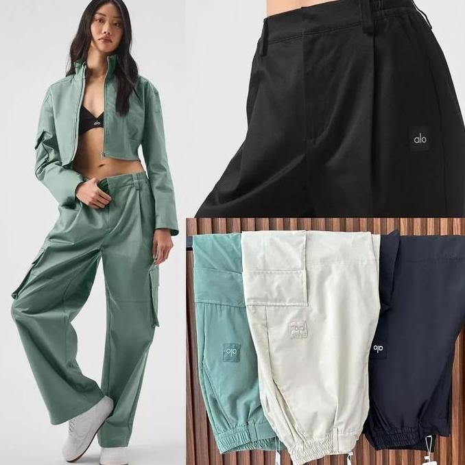 Celana Women's Classic Cargo Jogger Pants Original Collection - AI