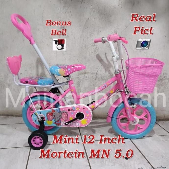 Terlaris Termurah Sepeda Anak Mini Atlantis Nabila 12 Inch Sepeda Mini 12 Atlantis Dorongan Stir Sep