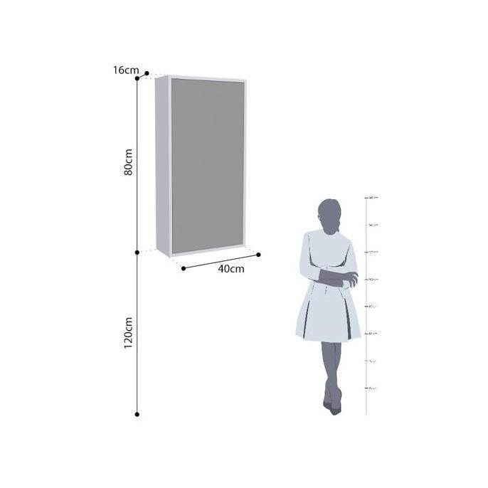 Informa - Informa Rush Kabinet Kamar Mandi Dengan Cermin - Putih