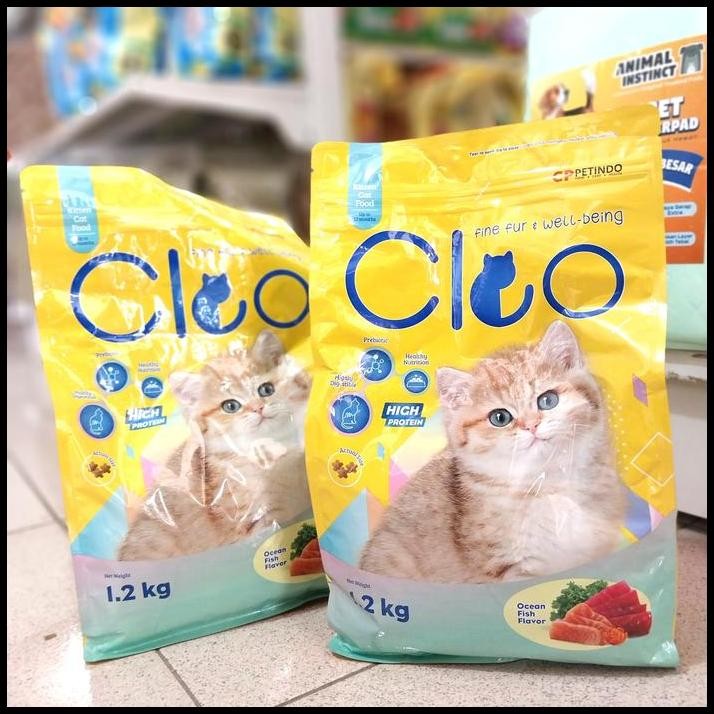 Makanan Kucing Cleo Kitten 1,2kg Freshpack - Makanan Kucing Cleo