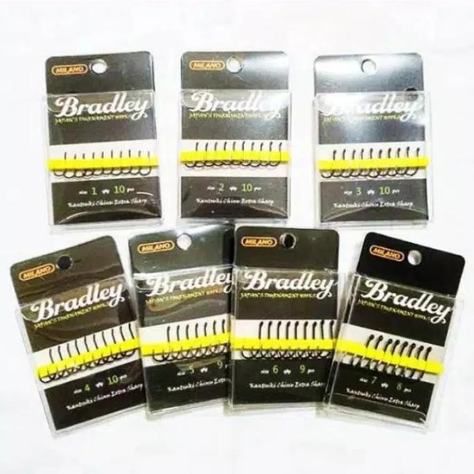 Produk Baru Kail Pancing Milano Bradley Original Tajam Anti Karat