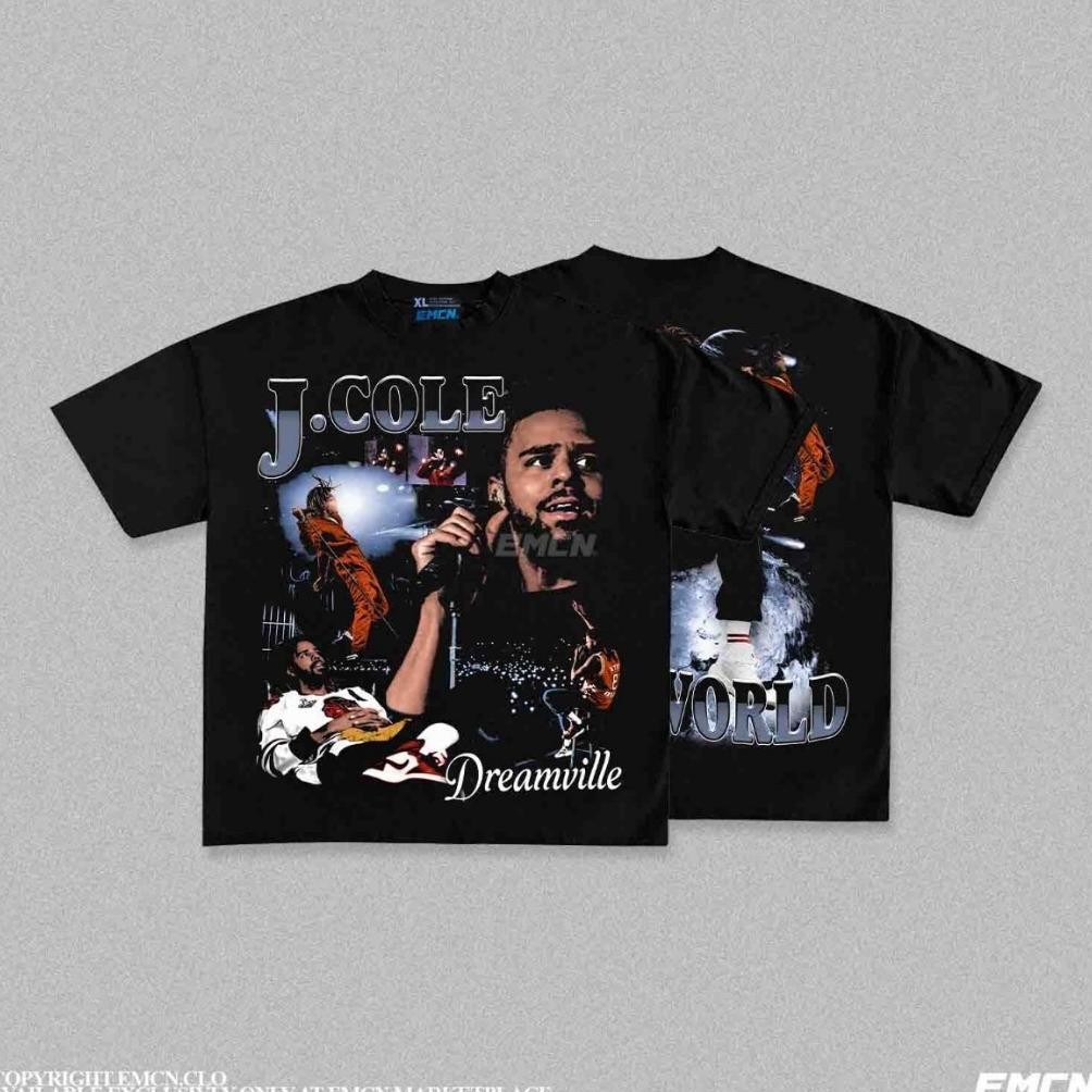 Promo Kaos Emcn Oversized Tee Jcole Dreamville
