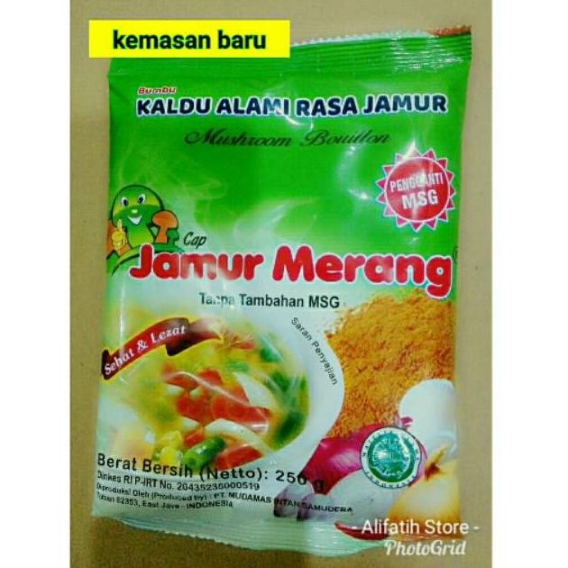 

Kaldu alami cap jamur merang 250g Nugi