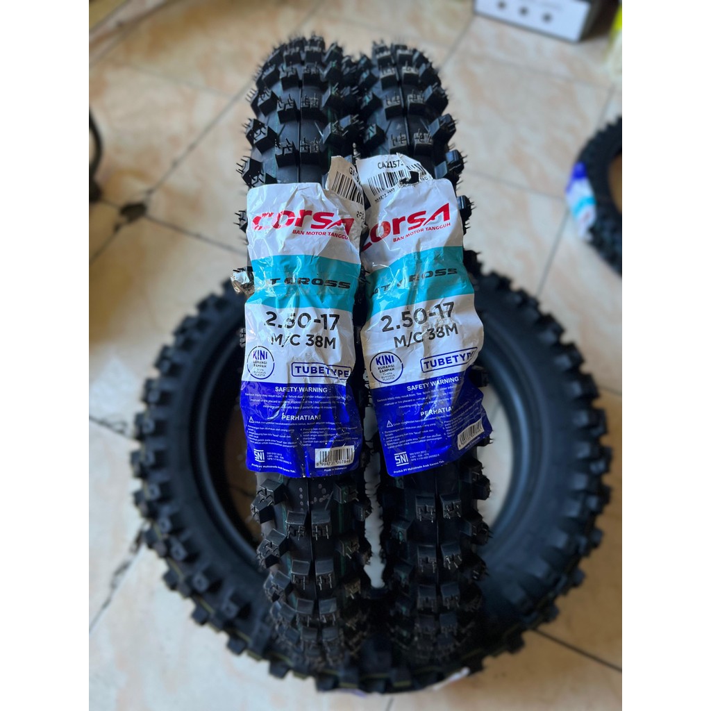 Ban Luar Trail Corsa MT CROSS TUBETYPE  2.50-17 (Ring 17)