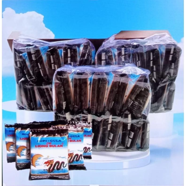 

kopi Liong Bulan Plus Gula 1 Pak Isi 20 pcs Nugi