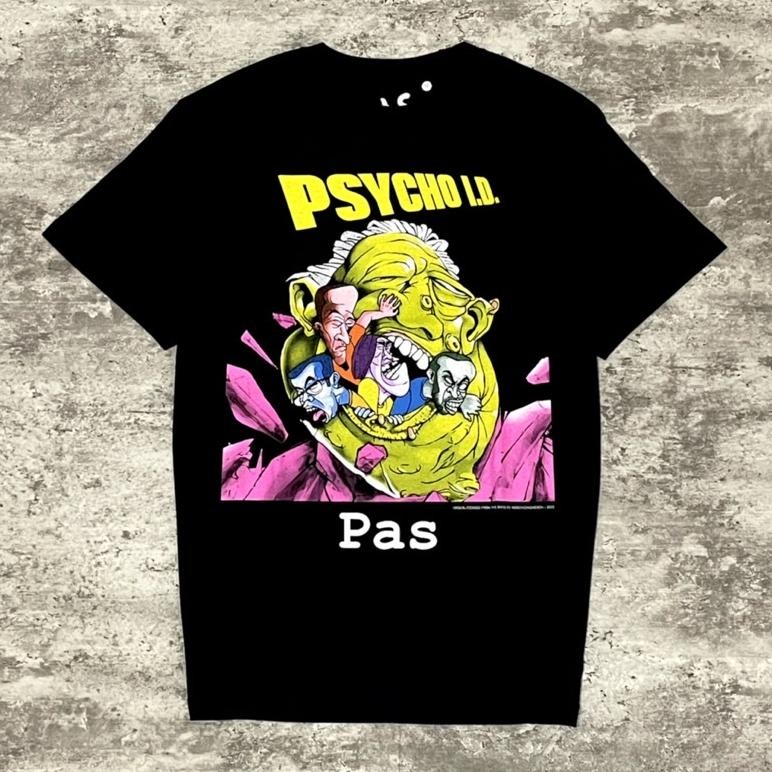 Promo Kaos CodPas Band Psycho Id Tshirt Black Tidur Pendek Fashion Hardworking T Shirt Top Kaos
