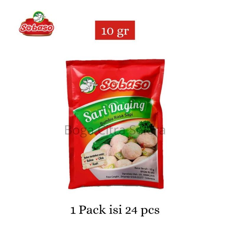 

Sari Daging, Bumbu ekstrak daging, Aroma Daging 10g (1 Pack) Nugi
