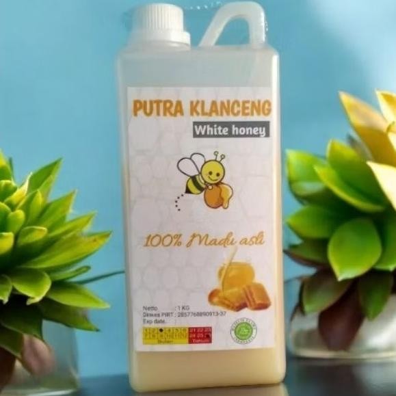 

MADU PUTIH MURNI PUTRA KLANCENG,1KG 100% MURNI Nugi