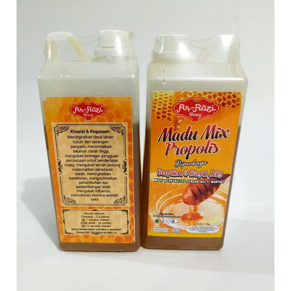 

Madu Super Hutan Kalimantan Plus Propolis Ar-Rozi 1kg ( Sistem Imun / Multivitamin ) Nugi