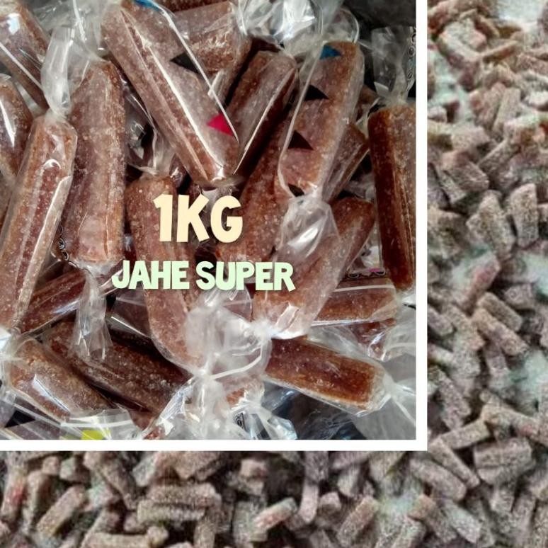 

PERMEN JAHE MERAH JUMBO/JAHE SUPER 1kg Nugi