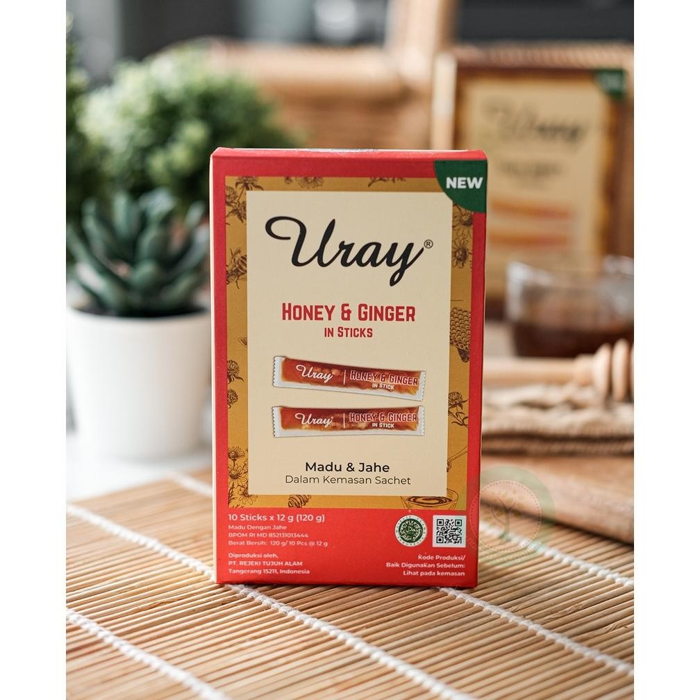 

MADU URAY SACHET - HONEY AND GINGER IN STICK 120GR Nugi