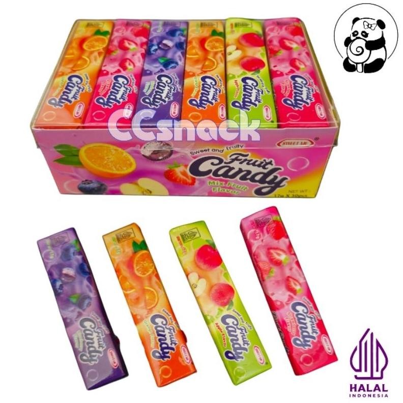

SWEET ME MIX FRUIT CANDY BOX ISI 30 Nugi